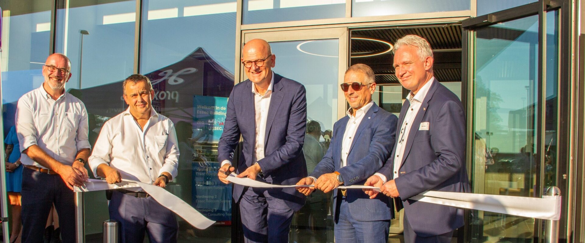 Officiële opening Essec Building in Tessenderlo