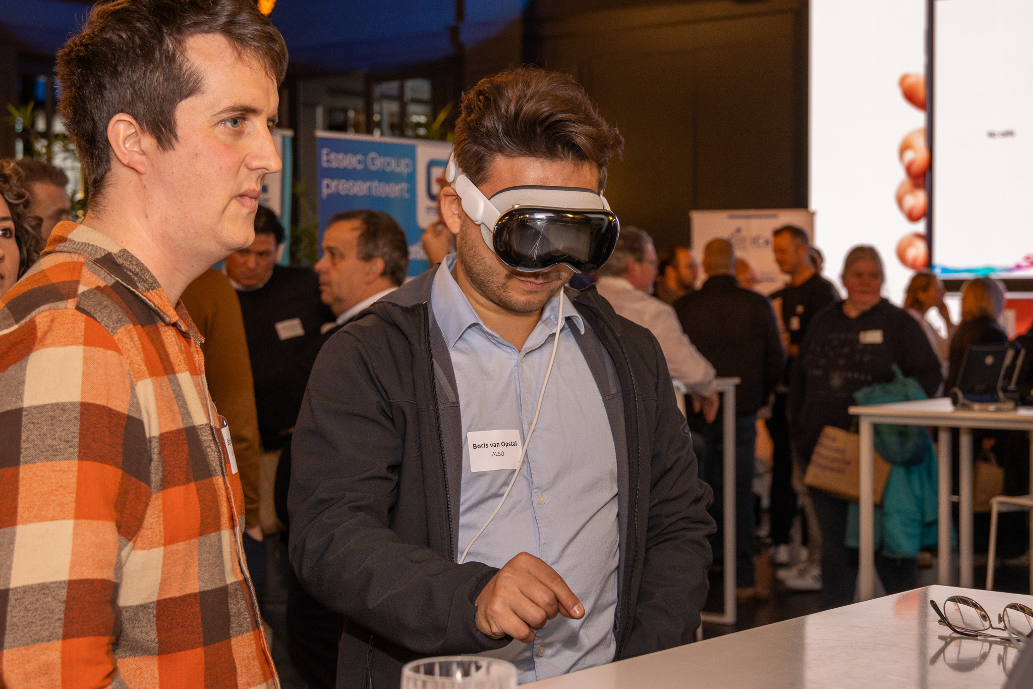 Bezoekers tijdens de Essec Innovation Day
