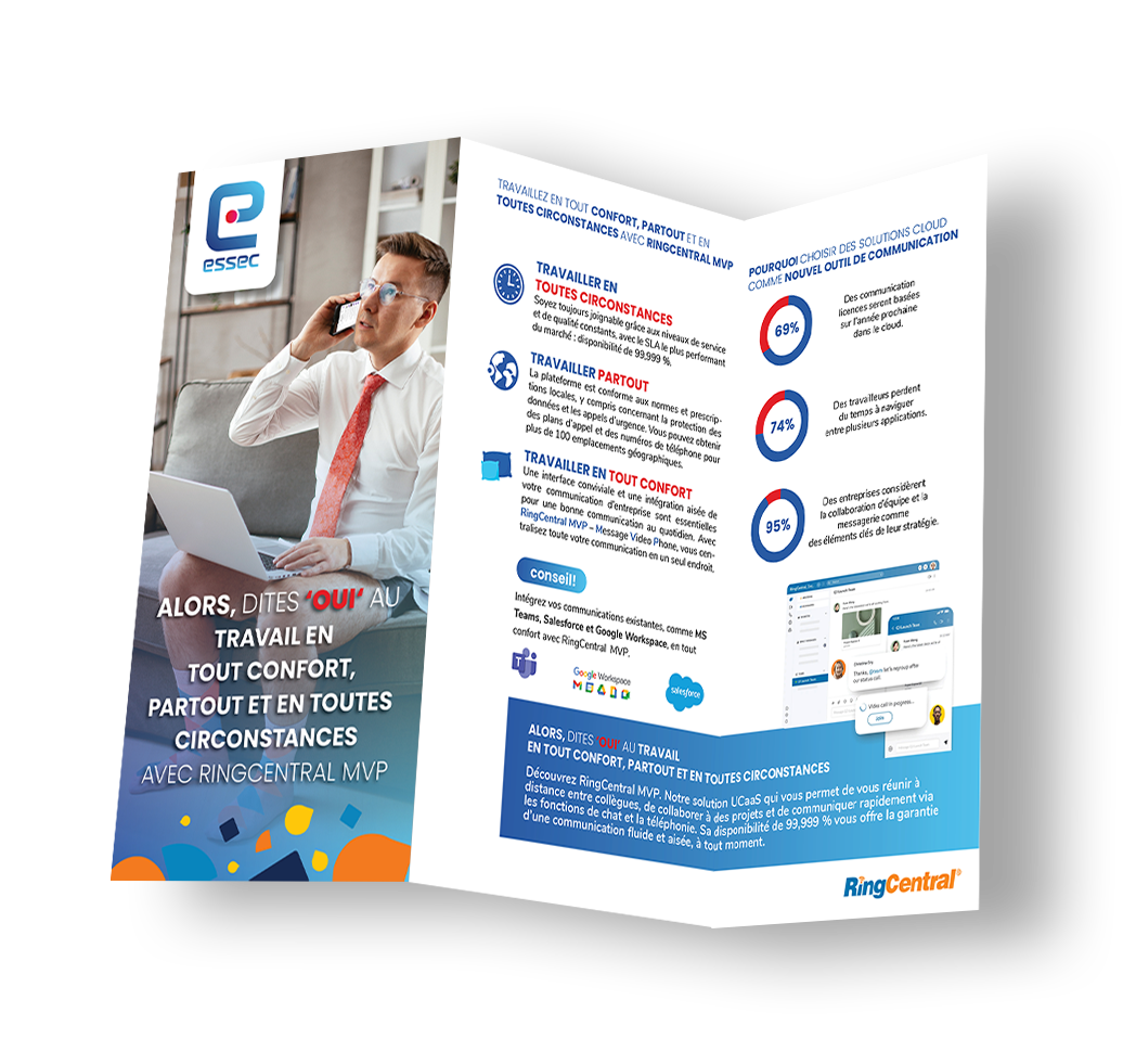 Téléchargez nos brochure Ringcentral MVP